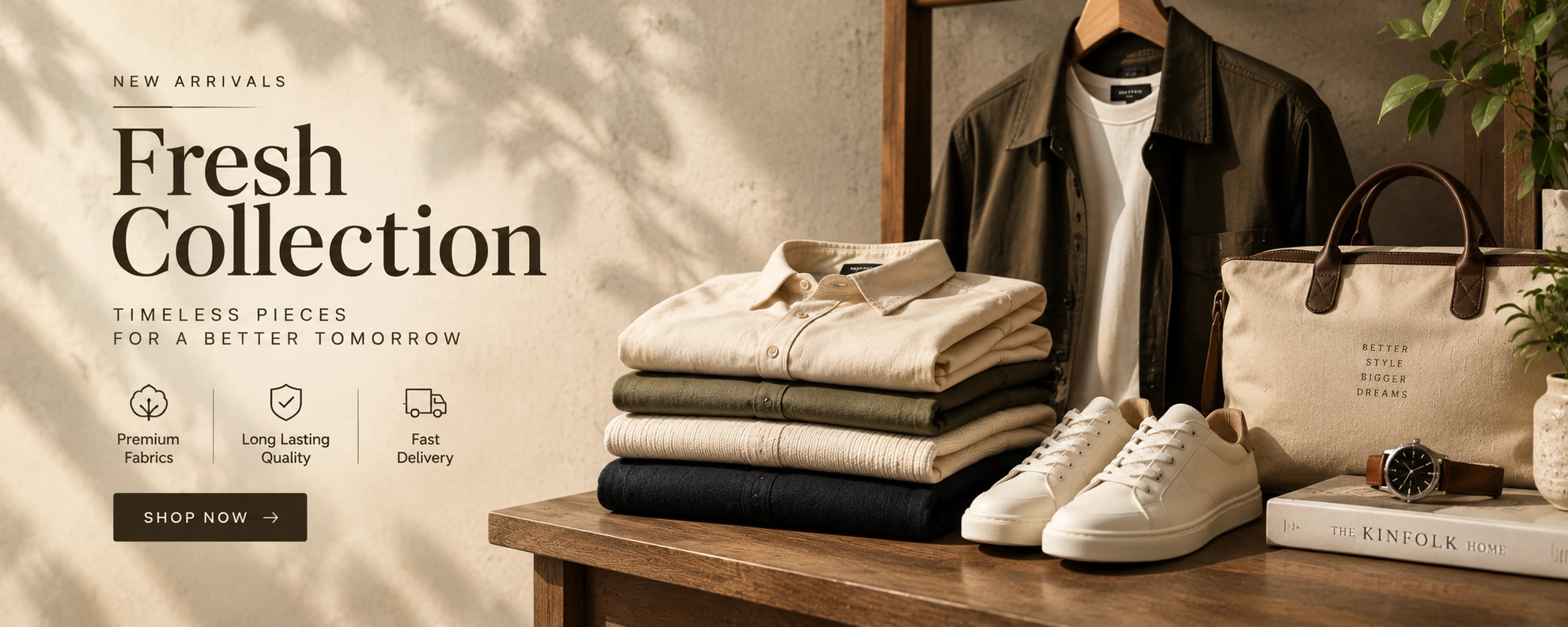 Fashion collection banner