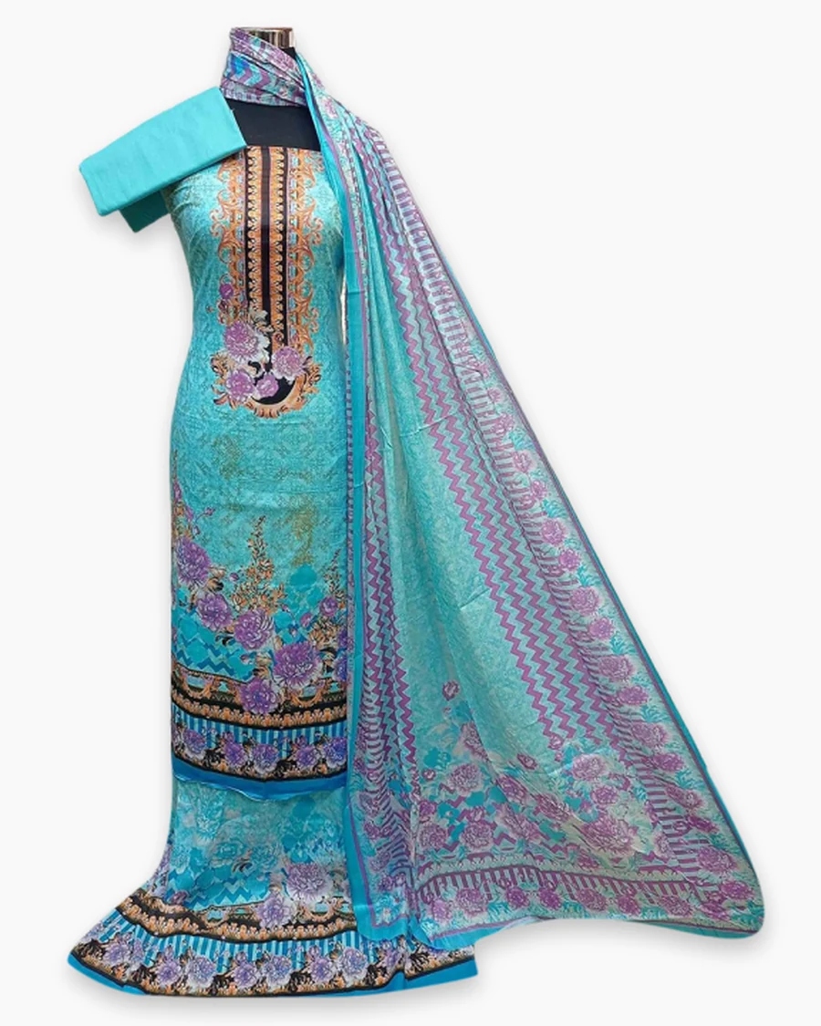 Jamdani Style Cotton Saree