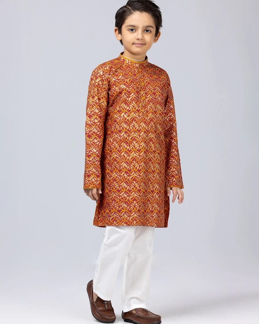 Boys Cotton Panjabi Set